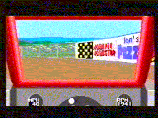 [Short Animated GIF of Sprint Cars Action]