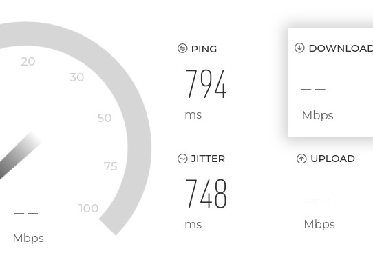 [NCF Speed Test Ping and Jitter work]